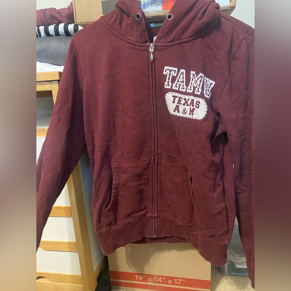 Women’s TAMU zip up jacket